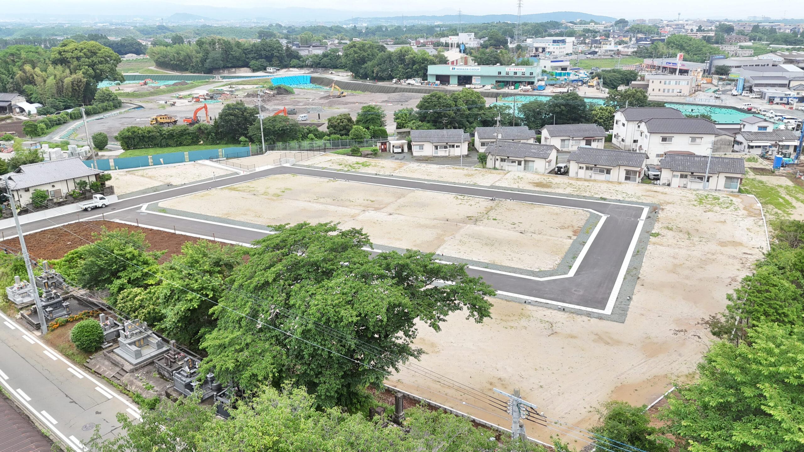 明徳町宅地造成工事（１９区画）