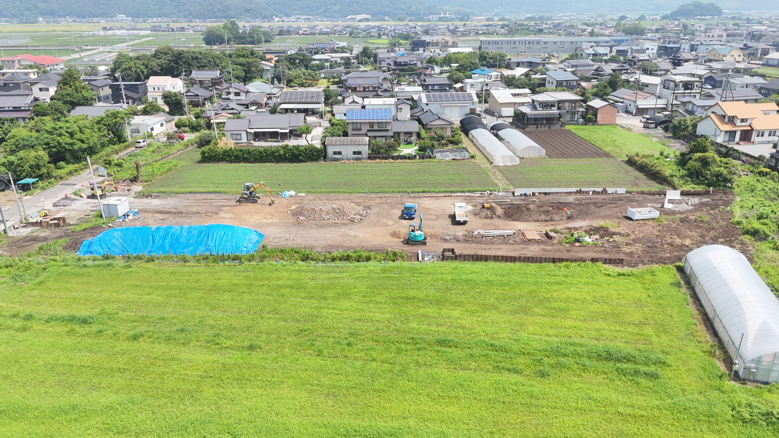 西区中島町分譲地造成（11区画)