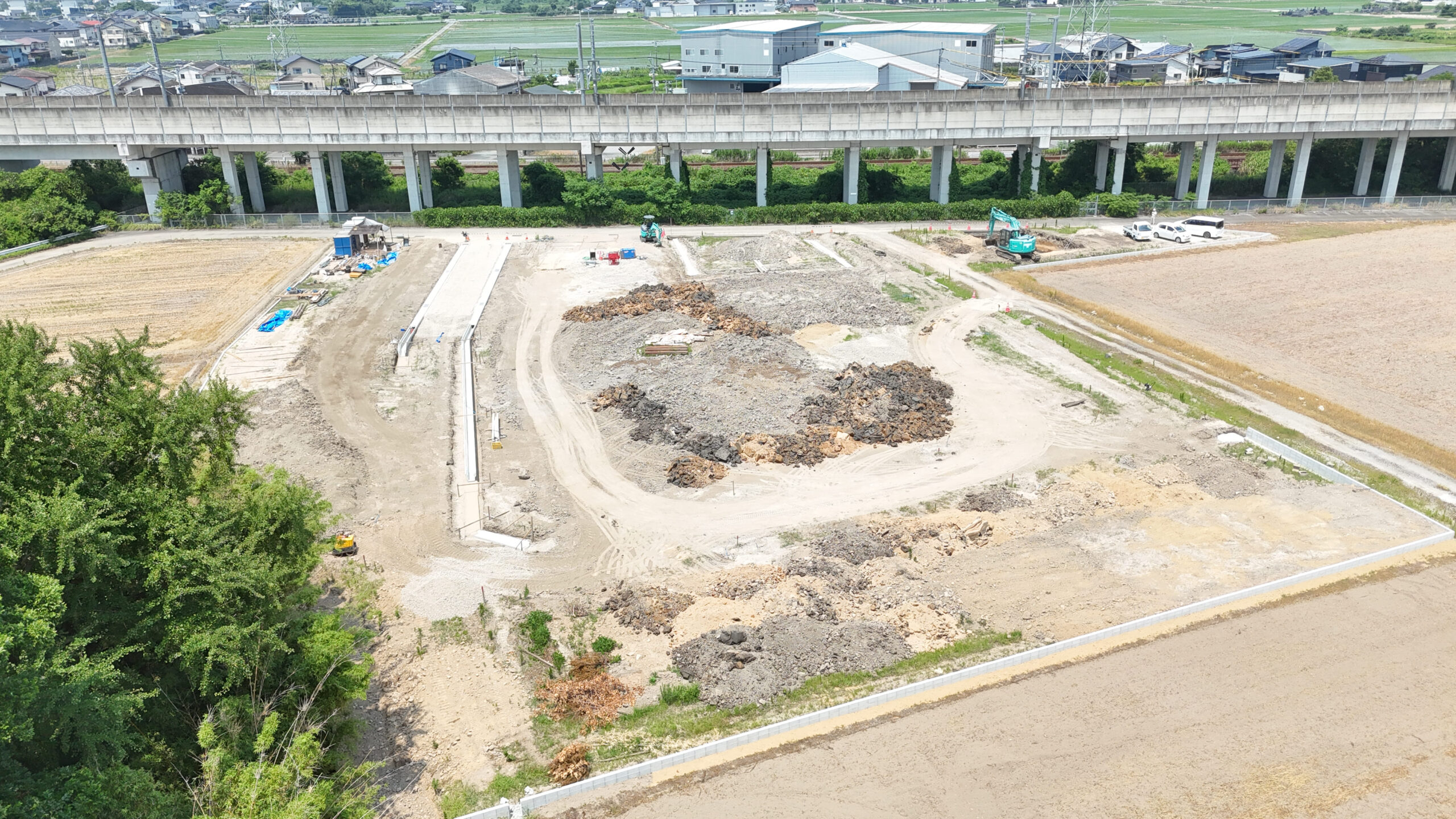 富合町南田尻分譲地造成（18区画）