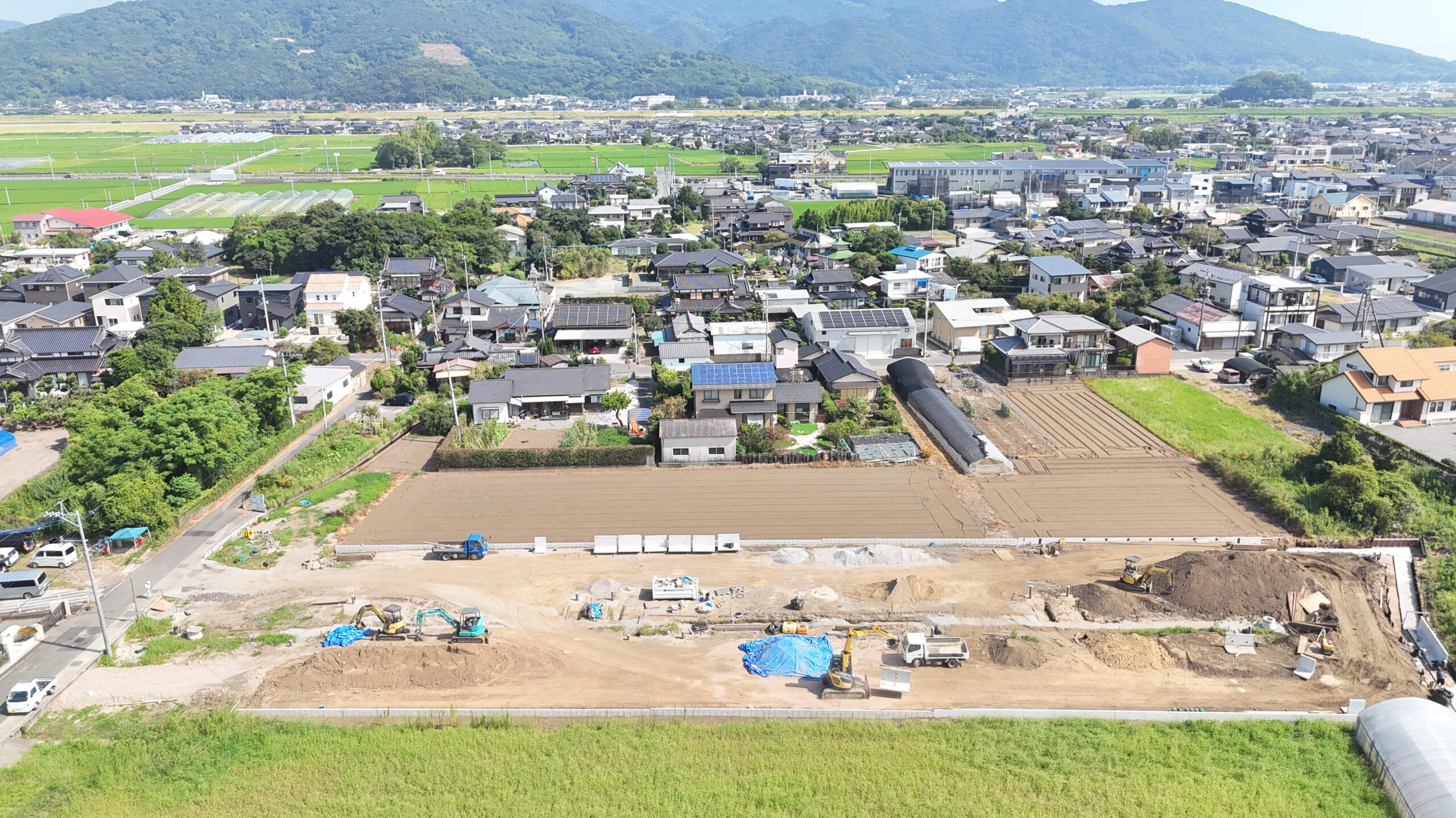 西区中島町分譲地造成（11区画)