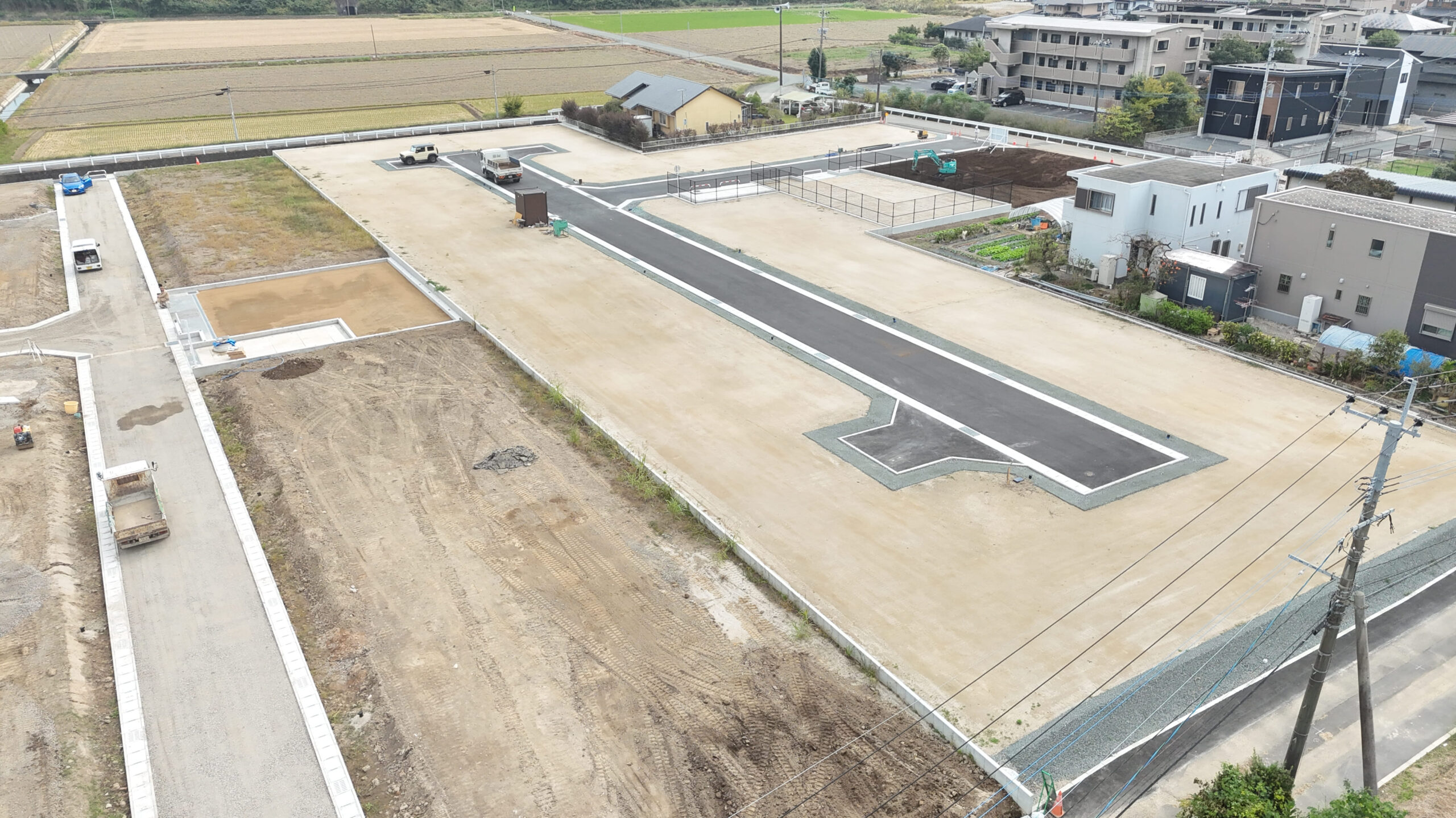 富合町小岩瀬分譲地造成（１５区画）