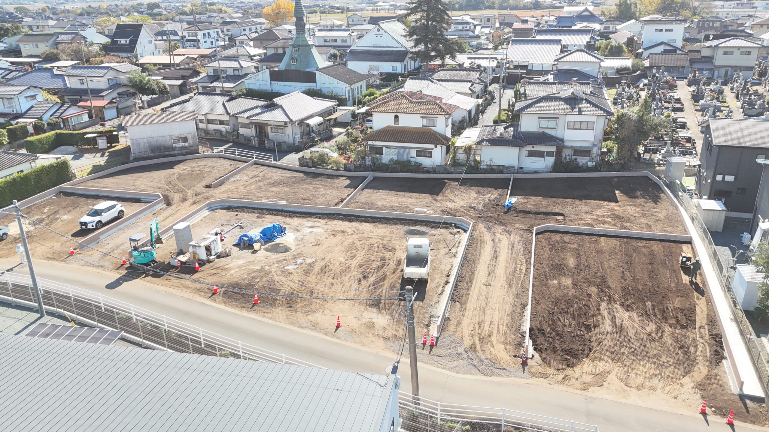 鹿本来民宅地造成（８区画）