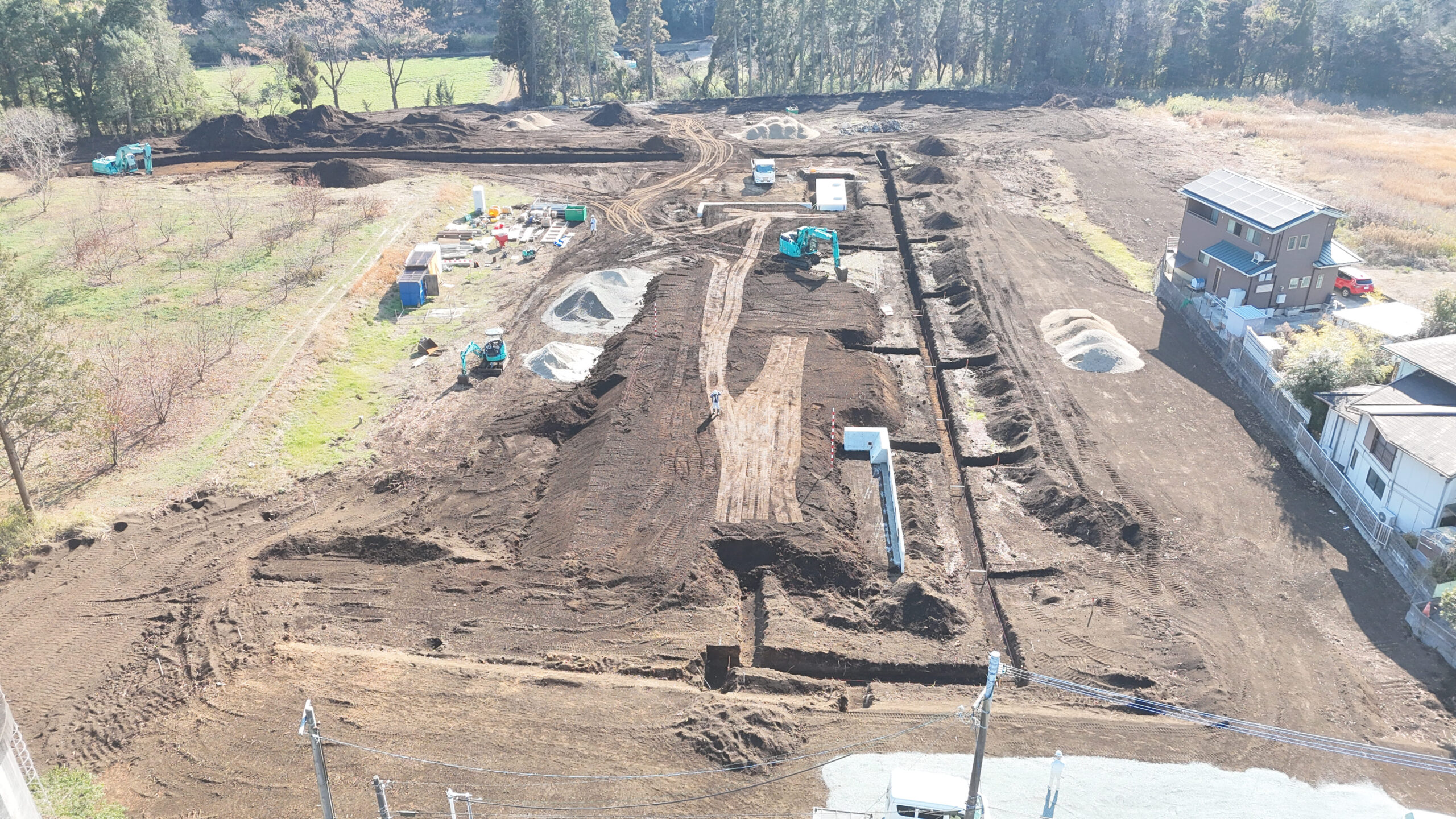 大津町大林分譲地造成工事（24区画）