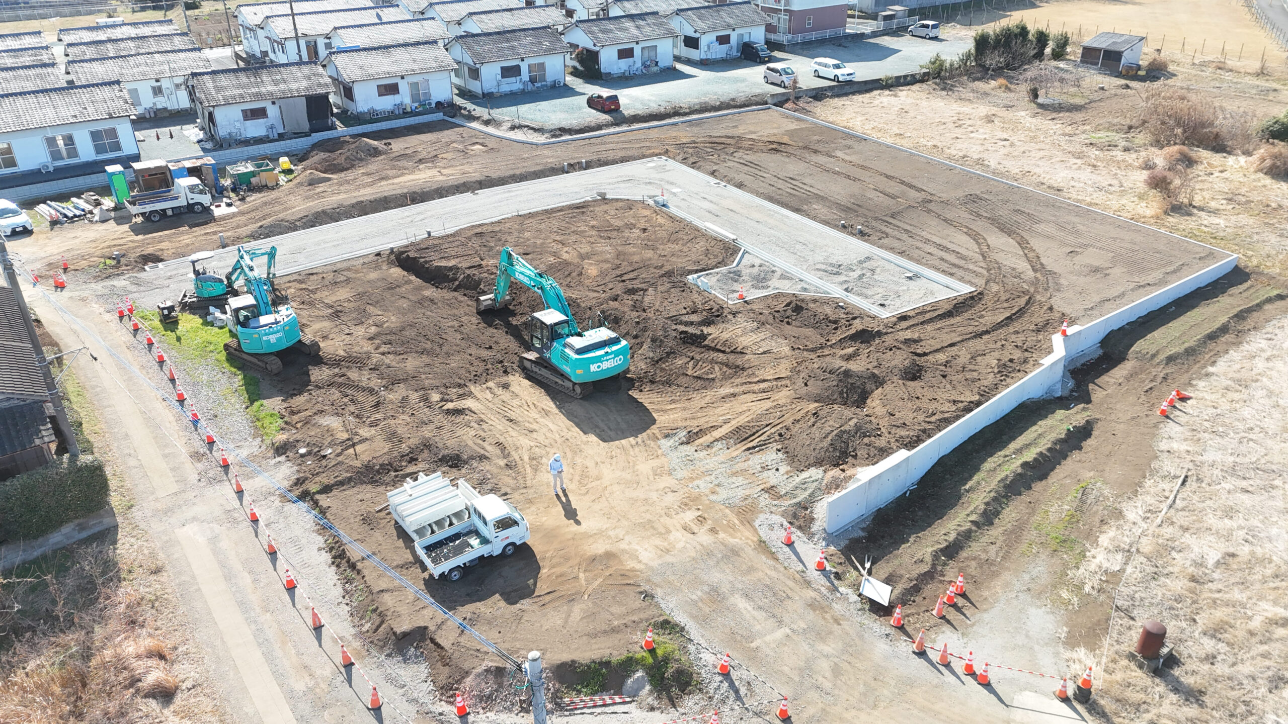 植木町岩野分譲地造成工事（10区画)