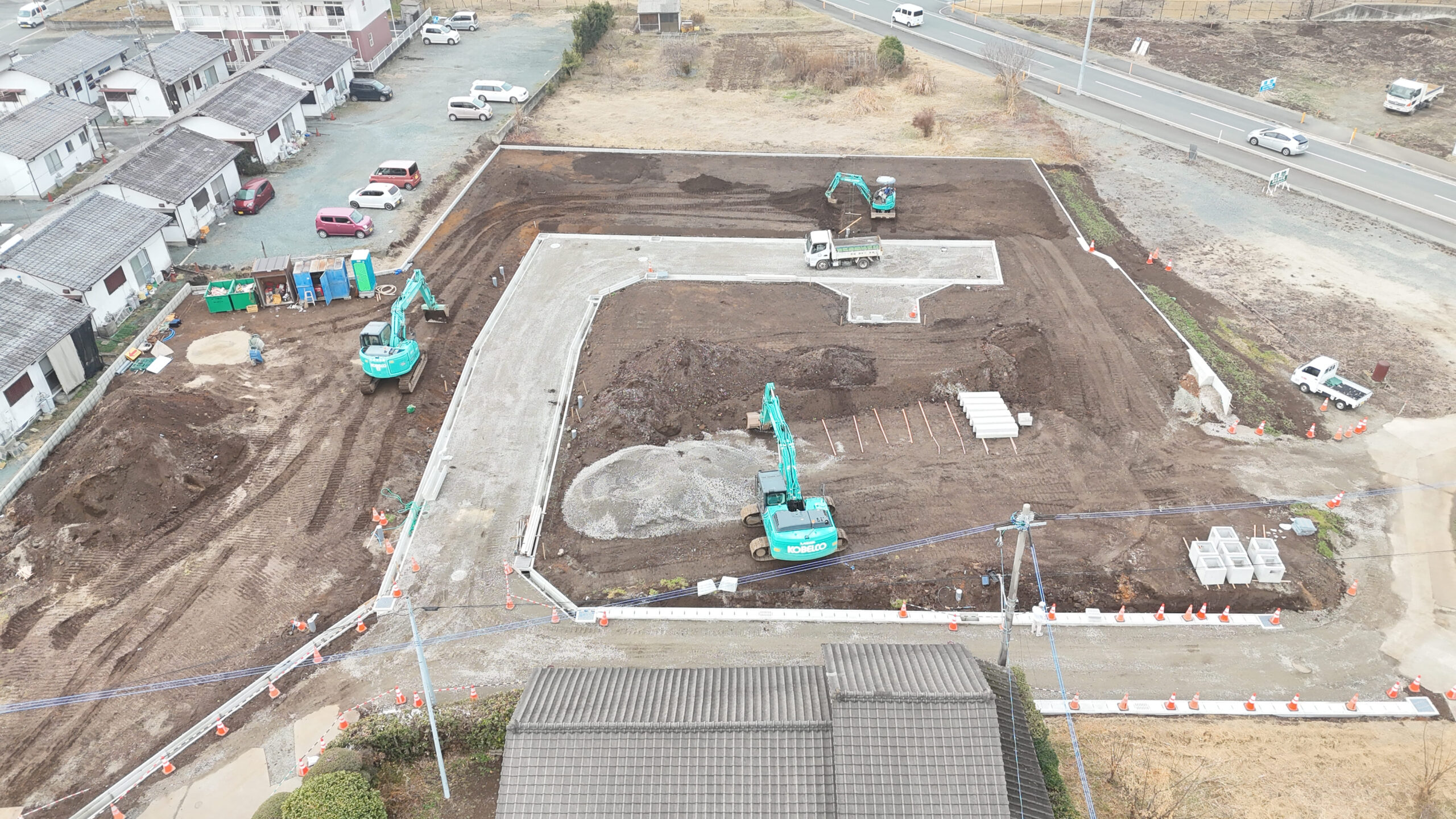 植木町岩野分譲地造成工事（10区画)