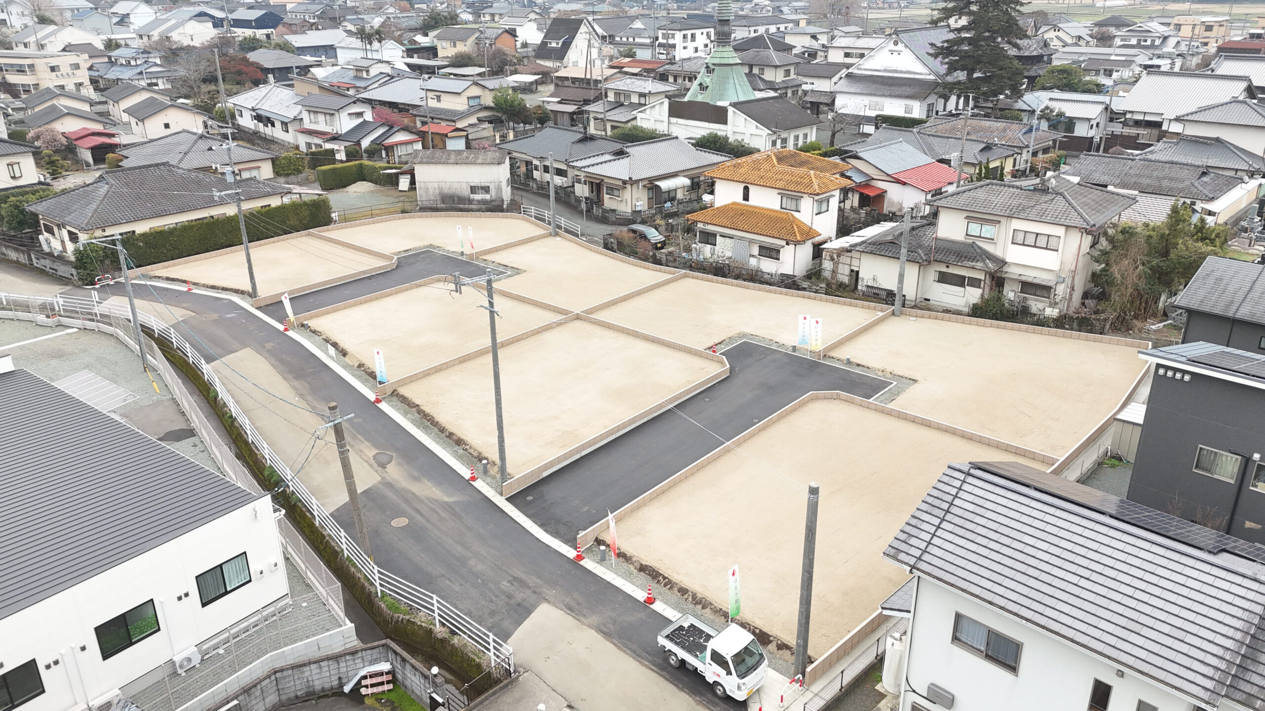 鹿本来民宅地造成（８区画）