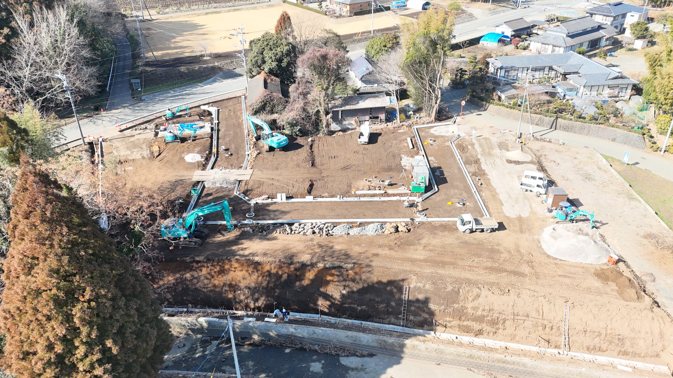 合志市栄分譲地造成工事(８区画）