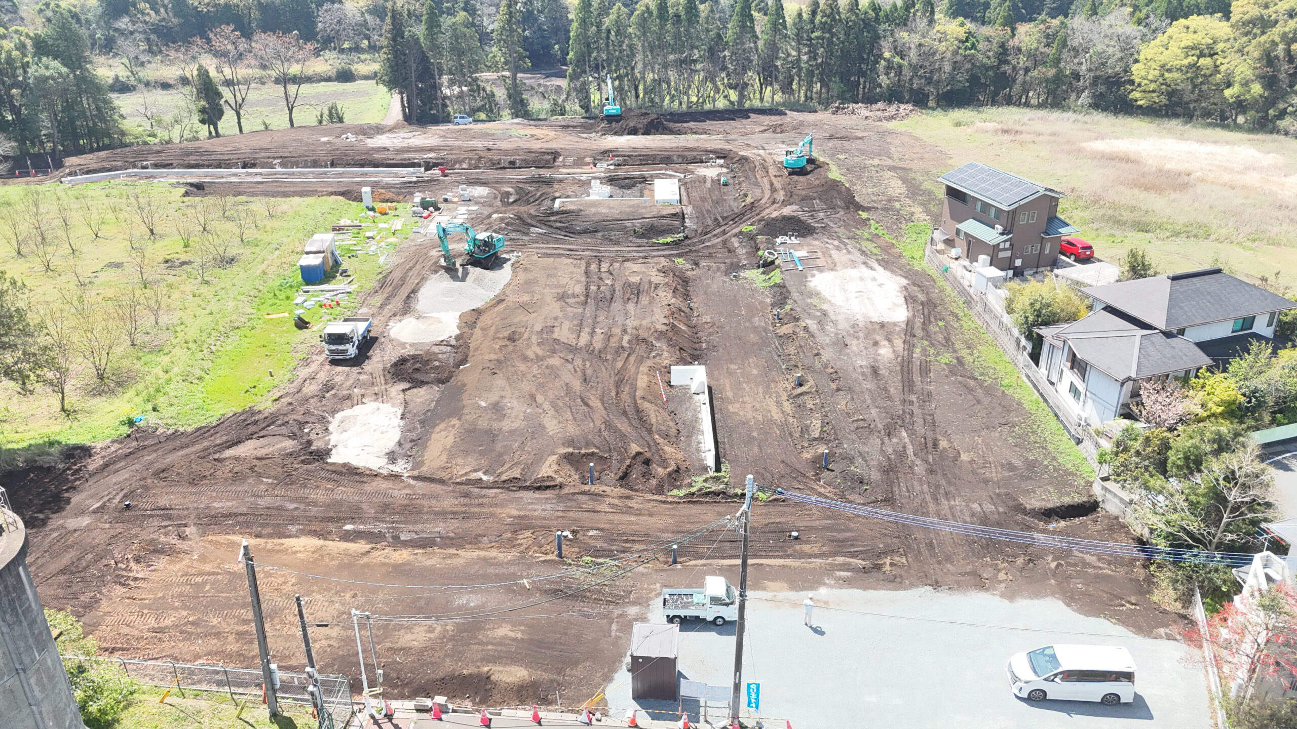 大津町大林分譲地造成工事（24区画）