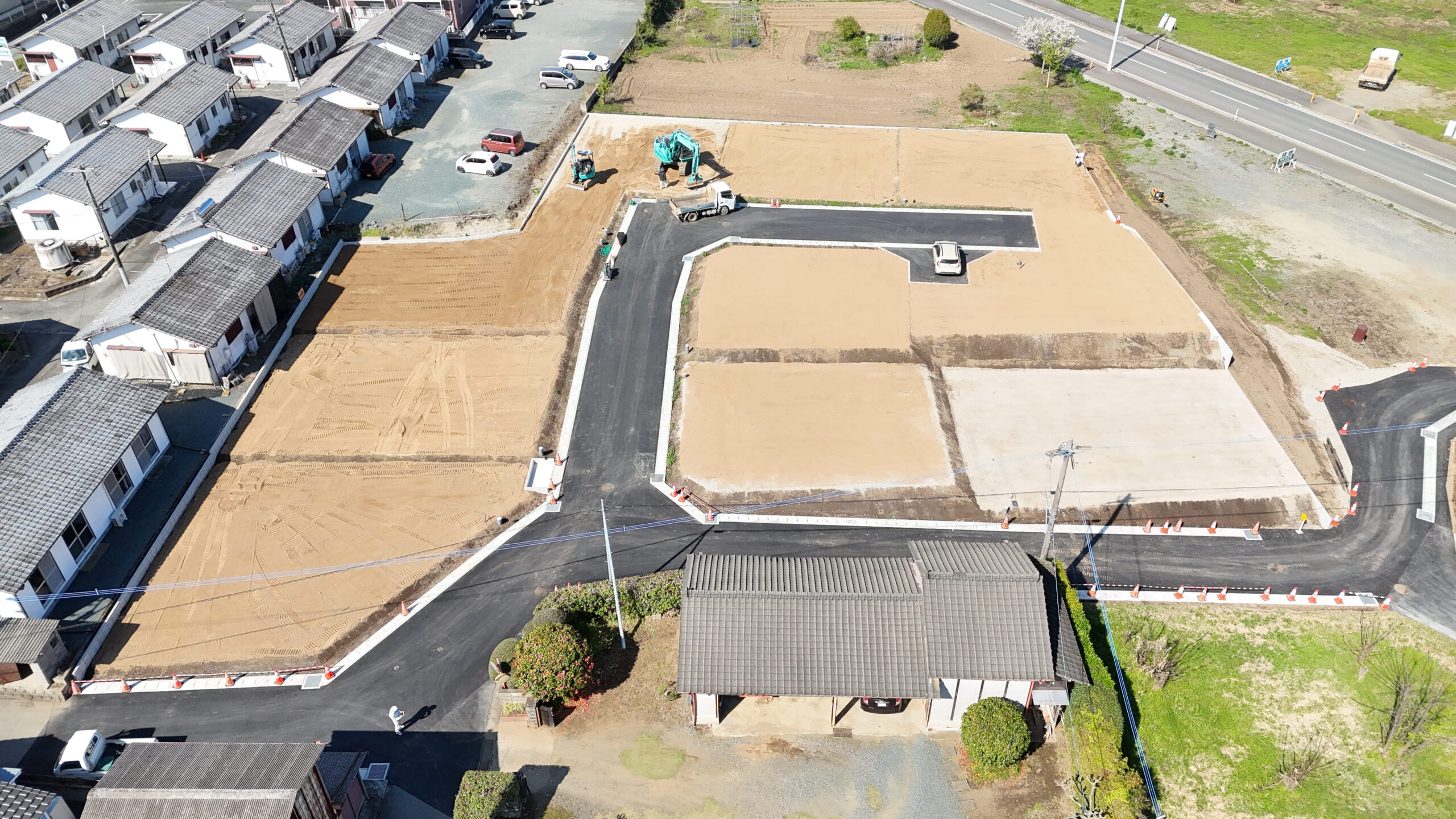 植木町岩野分譲地造成工事（10区画)